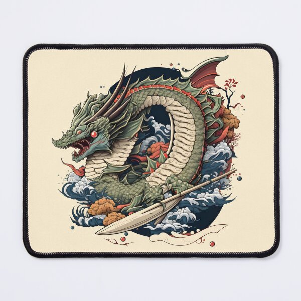 Item preview, Evil Dragon Retro Japanese Anime Lover designed and sold by SecretDicer.