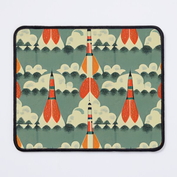 Item preview, Rocket Launch!! Pattern designed and sold by Alex Seiti Hamada.