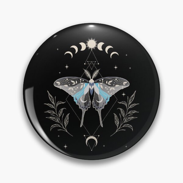 Item preview, Demiboy Luna Moth Celestial Cottagecore LGBT Pride Flag designed and sold by Clara Hollins.
