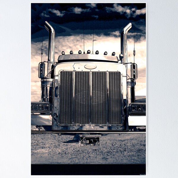 Item preview, Peterbilt at Night designed and sold by rharrisphotos.