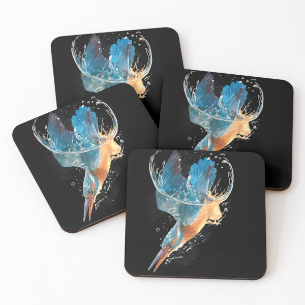 Item preview, Kingfisher Bird Dive designed and sold by Lucithen.