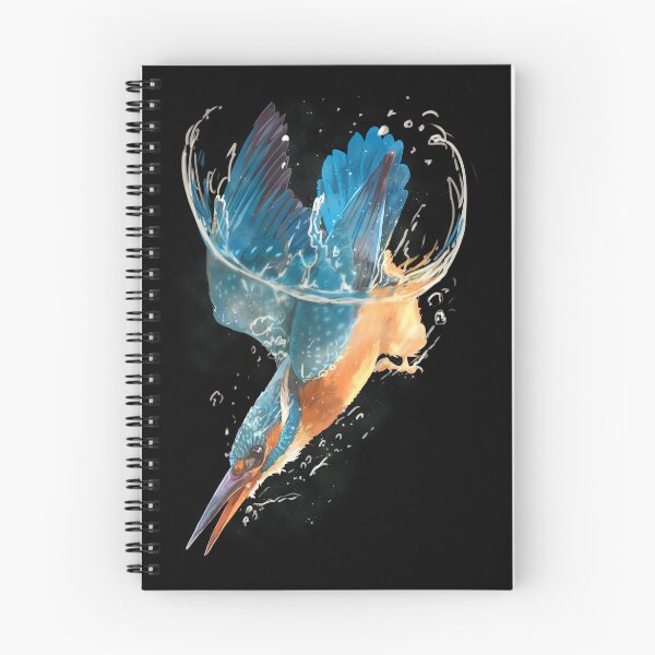 Aperçu de l'œuvre Plongée Oiseau Martin-pêcheur créée et vendue par Lucithen.