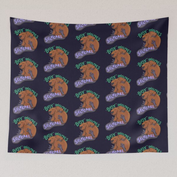 Item preview, Ocupado Incluye Selfcare Beaver designed and sold by Casey Wilkinson.