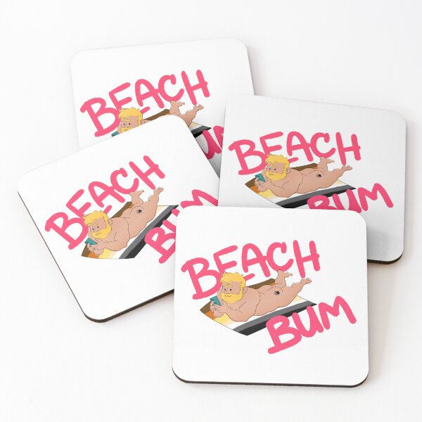 Item preview, Beach Bum and Blond Gay Bear Cub - LGBTQ+ Artwork for Pride T-shirts and Home Decor designed and sold by ItalianCub.