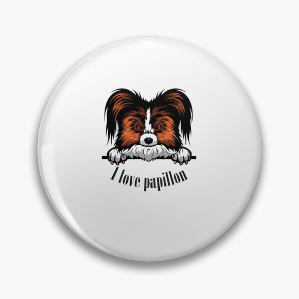 Item preview, papillon dog designed and sold by AyOuBNSB.