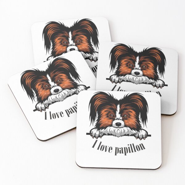 Item preview, papillon dog designed and sold by AyOuBNSB.