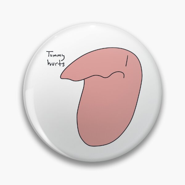 Item preview, Braincell (Tummy Hurt) designed and sold by Lizbird772.