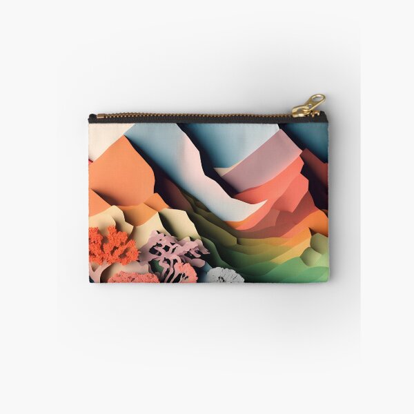 Item preview, Mountain Colors in Paper art style designed and sold by FormFinder.