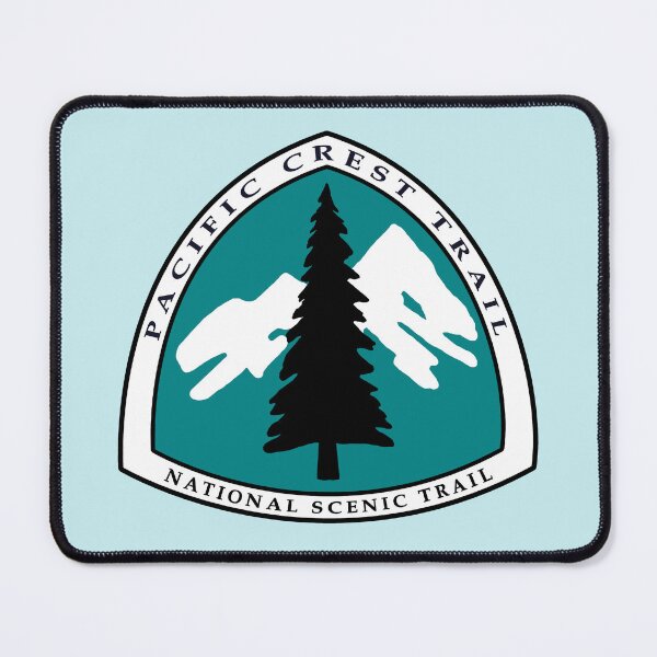 Item preview, Pacific Crest Trail logo| Mexico to Canada | classic color designed and sold by Deedy Studio.