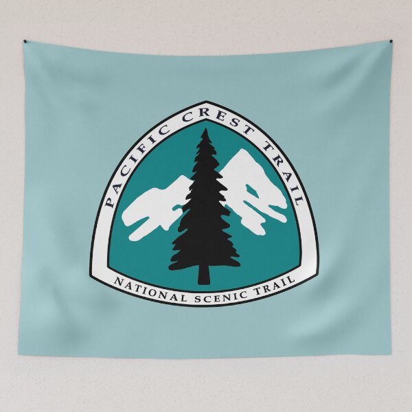 Item preview, Pacific Crest Trail logo| Mexico to Canada | classic color designed and sold by Deedy  Studio.