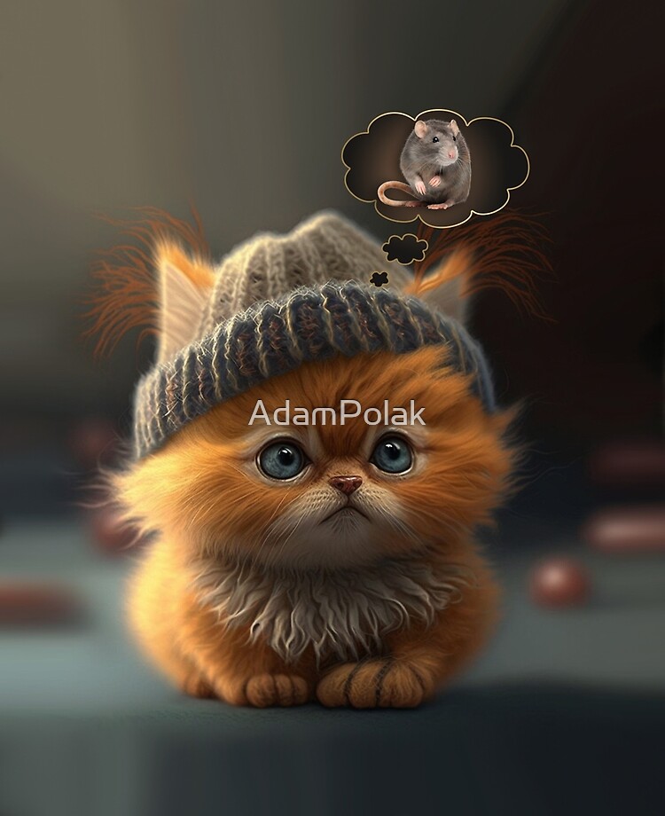 Cute Angry Kitten Poster for Sale by AdamPolak