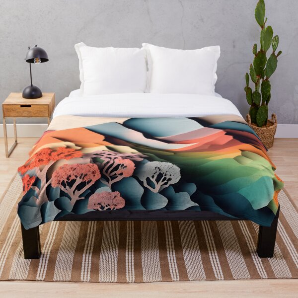 Item preview, Mountain Colors in Paper art style designed and sold by FormFinder.