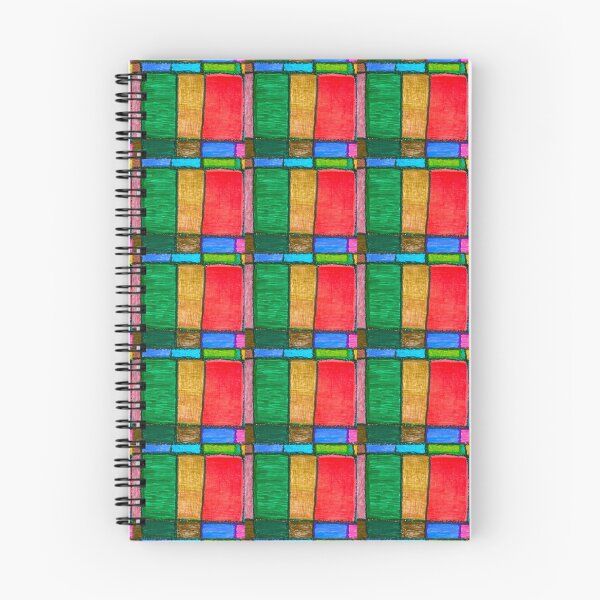 Item preview, Whirl Coloured Patchwork Squares  designed and sold by PodmenikArt.