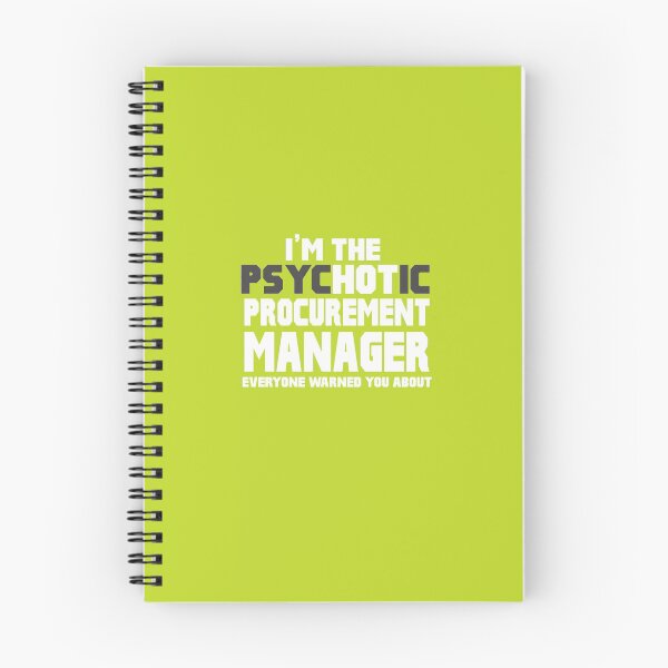Item preview, I'm Psychotic (Hot) Procurement Manager designed and sold by AlwaysAwesome.