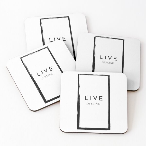Item preview, Live offline - inspirational  designed and sold by shanesil.