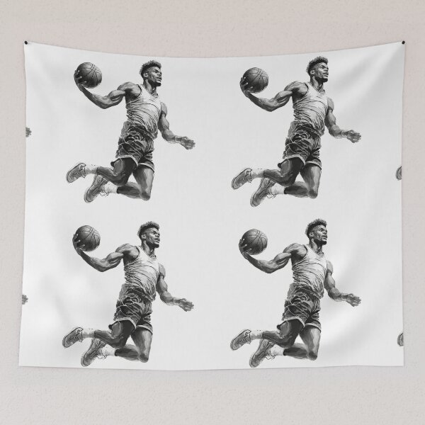 Item preview, Jumping Basketball Player Dunking Gift designed and sold by TeeArtistry.
