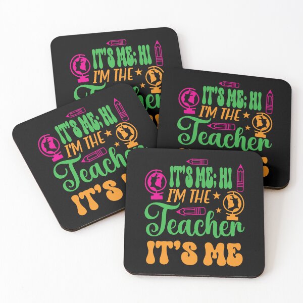 Item preview, It's Me Hi I'm The Teacher It's Me Funny Quotes Teacher designed and sold by 7EETA STORE ⭐⭐⭐⭐⭐.