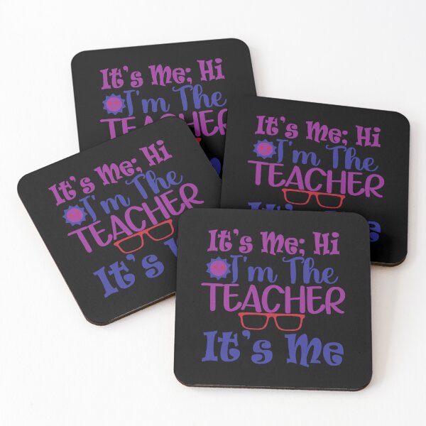 Item preview, It's Me Hi I'm The Teacher It's Me Funny Quotes Teacher designed and sold by 7EETA STORE ⭐⭐⭐⭐⭐.