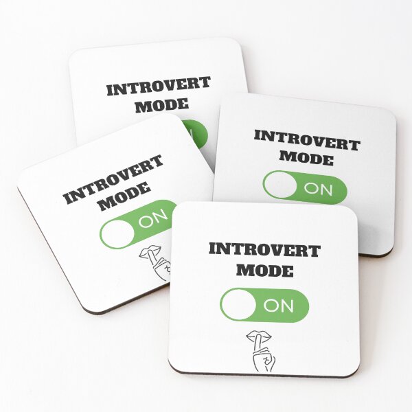 Item preview, Funny ‘Introvert Mode On’ Gifts For Shy, Introverts, Proud Geeks and Nerdy People  designed and sold by haRexia.