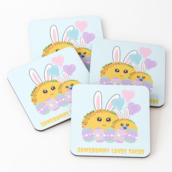 Item preview, Somebunny loves tacos - Cute Baby boy and Mom Easter tacos designed and sold by CuddlyPeas.