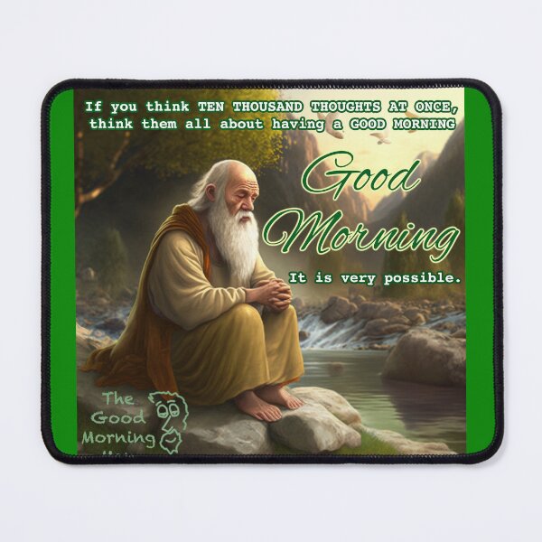 Item preview, The Good Morning Man - TEN THOUSAND THOUGHTS designed and sold by The Good Morning Man.