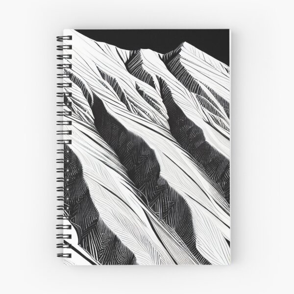 Item preview, Trippy Abstract Mountain Vibes 9 designed and sold by Benito Del Ray.
