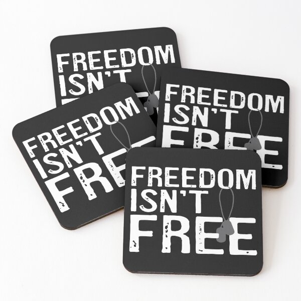 Item preview, Freedom Isn't Free (Military Dog Tags) designed and sold by 223 Digital Art.