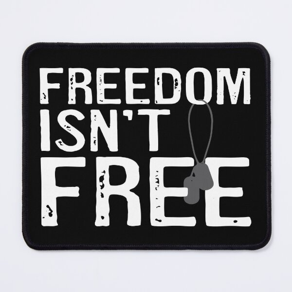 Item preview, Freedom Isn't Free (Military Dog Tags) designed and sold by 223 Digital Art.