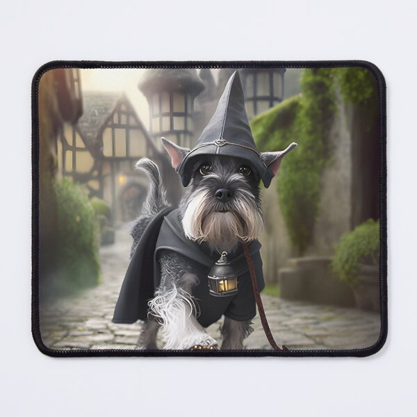 Item preview, Cute Mini Schnauzer Wizard designed and sold by SFCreative.