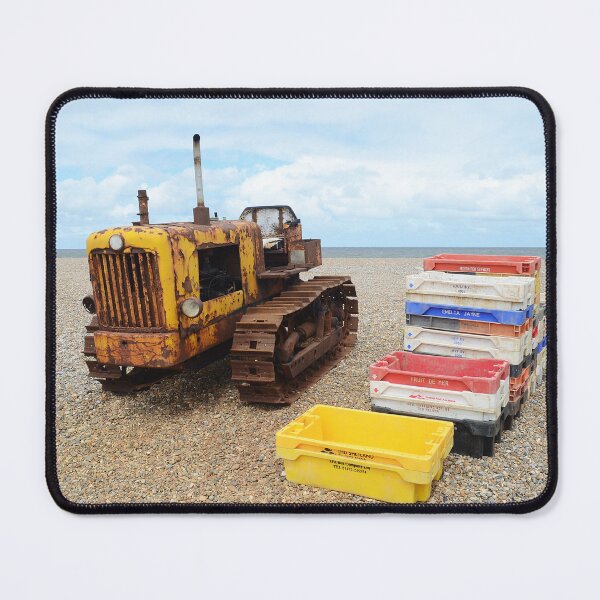 Item preview, Tractor on beach, Blakeney, Norfork designed and sold by Nick Pautrat.
