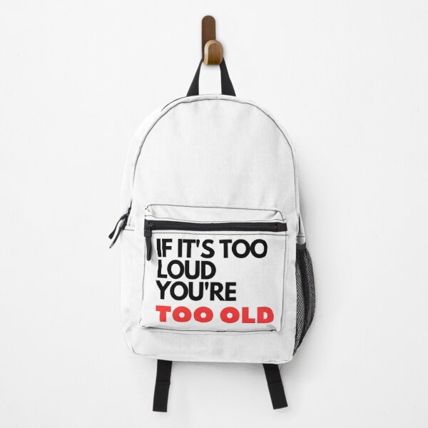 Item preview, IF IT'S TOO LOUD YOU'RE TOO OLD Sticker designed and sold by thewiki lock.