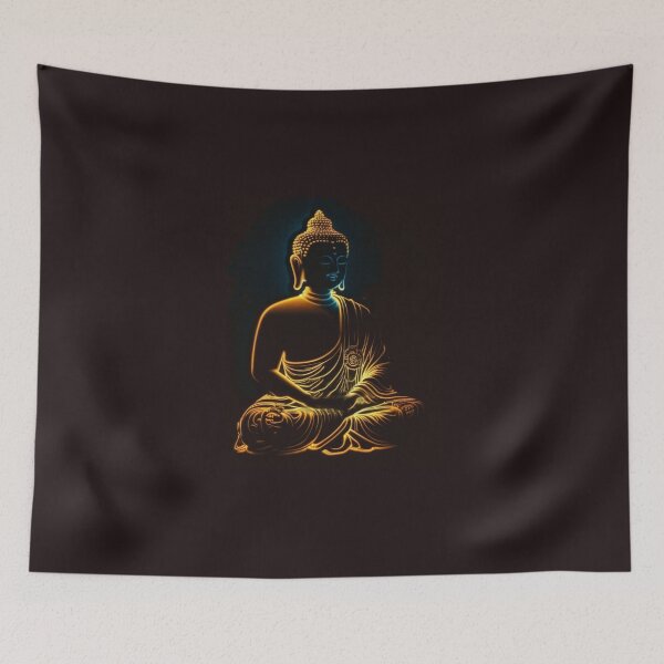 Item preview, Add Some Serenity to Your Home with Peaceful Buddha Artwork designed and sold by RetComly.