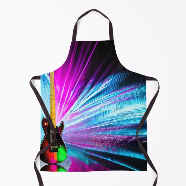 Item preview, Guitar Color Explosion designed and sold by GeekGasmMerch.