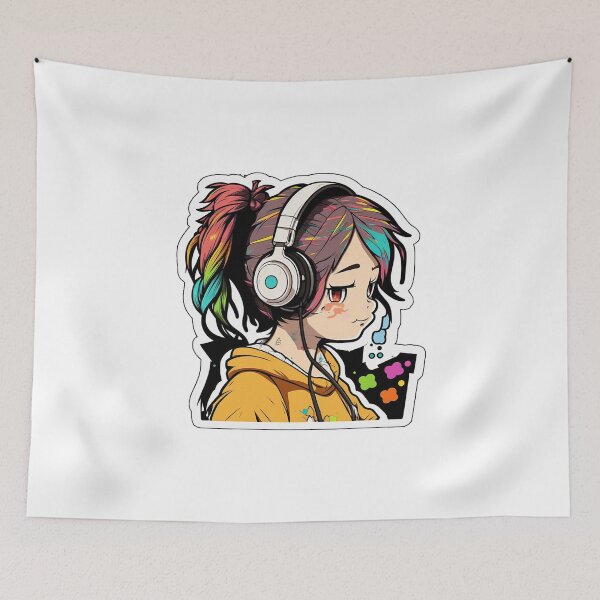 Item preview, Sad gamer girl designed and sold by GeekLabz.