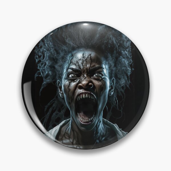 Item preview, Screaming Female Zombie designed and sold by LateNightInn.