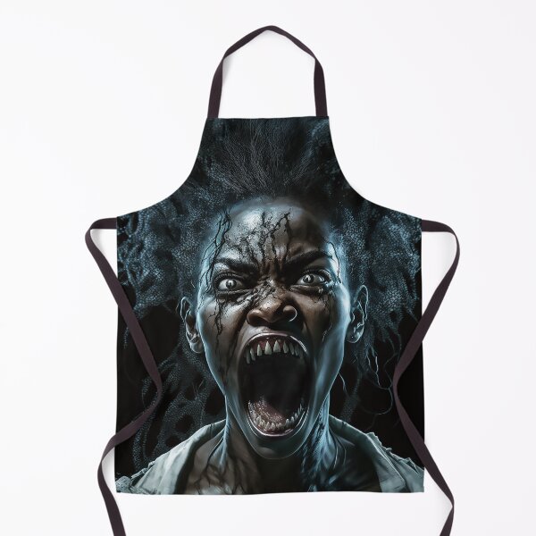 Item preview, Screaming Female Zombie designed and sold by LateNightInn.