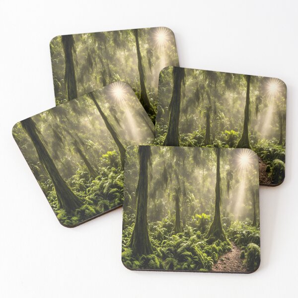 Item preview, Enchanted Forest: A Mystical Journey through Sunlight and Fog. designed and sold by nitty73.