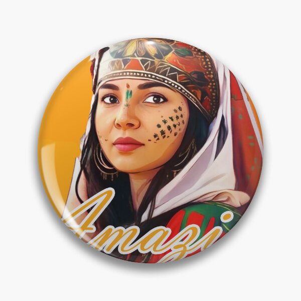 Item preview, Traditional Meets Rebellion: Berber Tattooed Amazigh Woman on a T-Shirt designed and sold by Emma Studio.