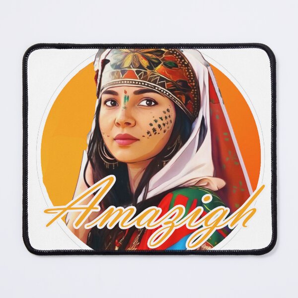 Item preview, Traditional Meets Rebellion: Berber Tattooed Amazigh Woman on a T-Shirt designed and sold by Emma Studio.