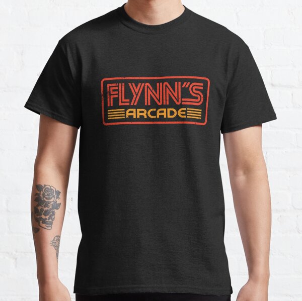 Artikel-Vorschau von Flynn's Arcade | 80s Retro Classic , designt und verkauft von TeeMonsters.
