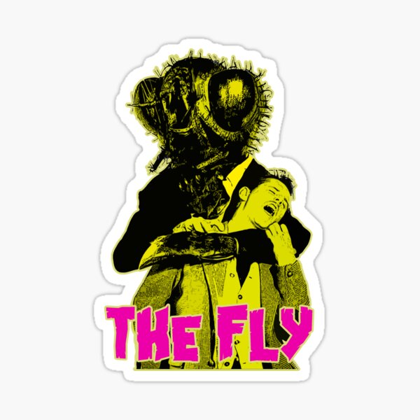 Item preview, 50s horror movies fly designed and sold by MetalSatyrShop.