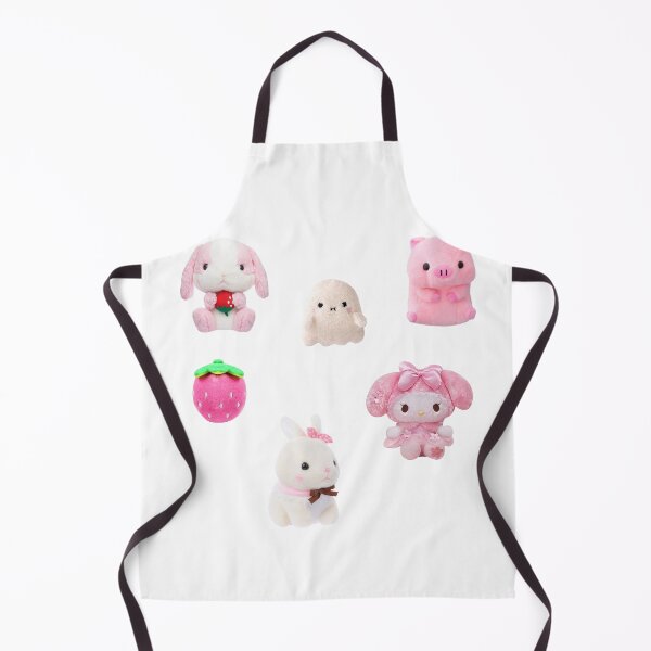 Item preview, Pink Kawaii Plushies Sticker Pack designed and sold by casserolestan.