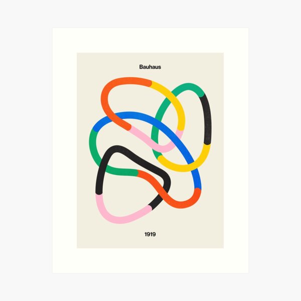 Item preview, Synchrony: Bauhaus 1919 Exhibition 01 designed and sold by karanwashere.
