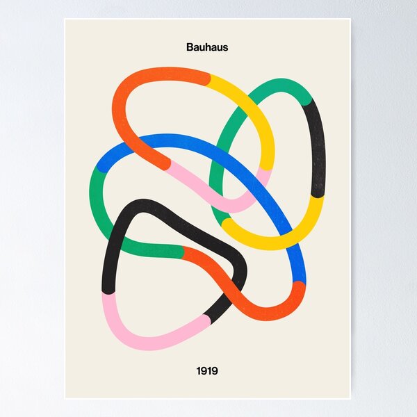 Item preview, Synchrony: Bauhaus 1919 Exhibition 01 designed and sold by karanwashere.