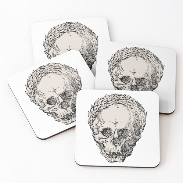Item preview, Skull woodcut  designed and sold by Laraus.