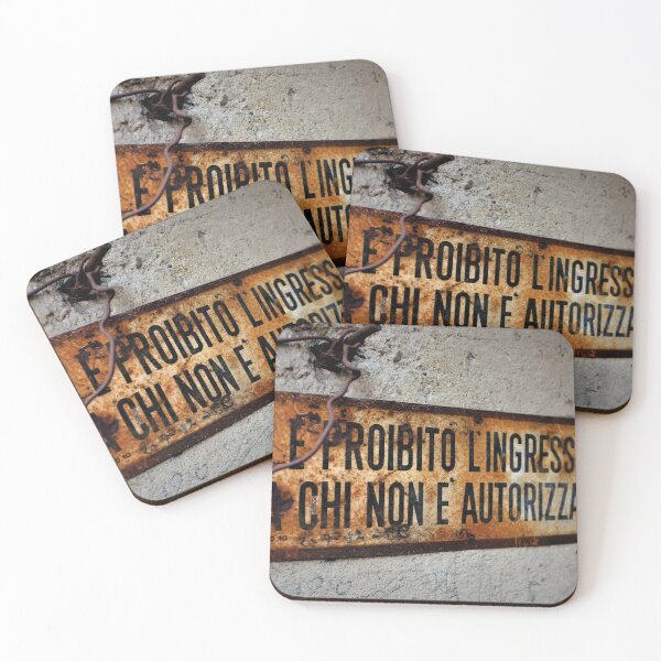 Item preview, Forbidden Access Italian Sign designed and sold by Valentino Visentini.