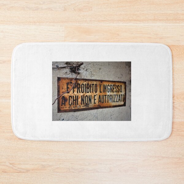 Item preview, Forbidden Access Italian Sign designed and sold by Valentino Visentini.