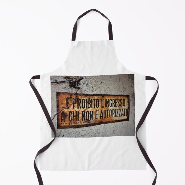 Item preview, Forbidden Access Italian Sign designed and sold by Valentino Visentini.
