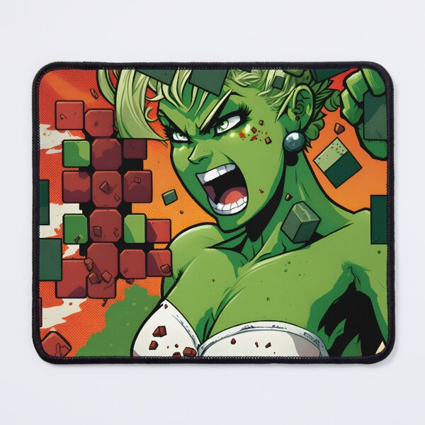 Item preview, "Broccolina" - a fierce and powerful broccoli woman! designed and sold by V-A-H.