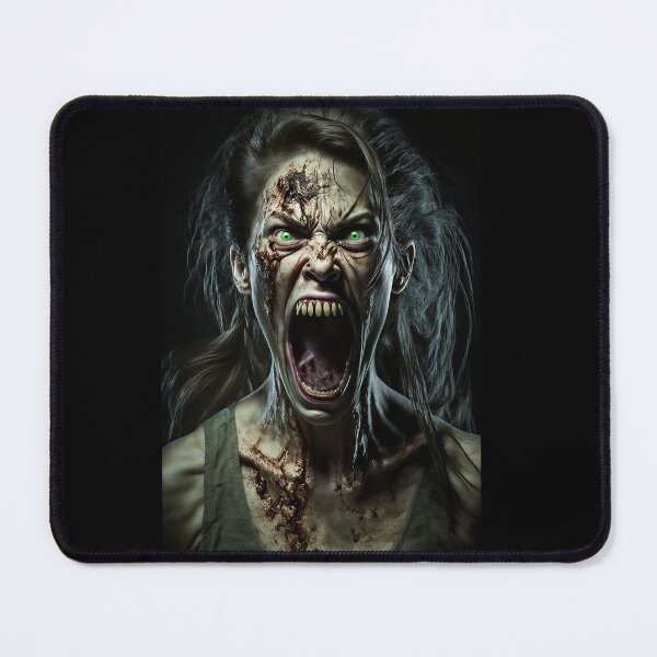 Item preview, Zombie Female Screaming 2 designed and sold by LateNightInn.